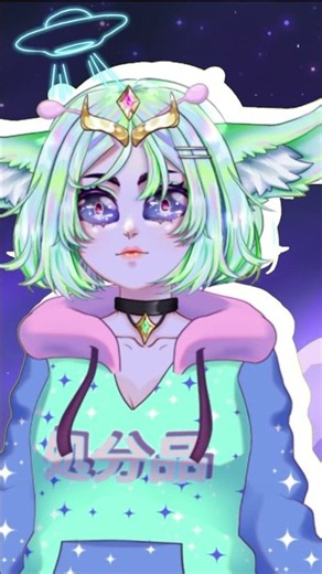 IT YAPS!!! #alien #vtuber #sliceoflife