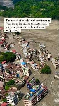Giant Ice Mass Falling 4,000 Feet Set Off Catastrophic Flood