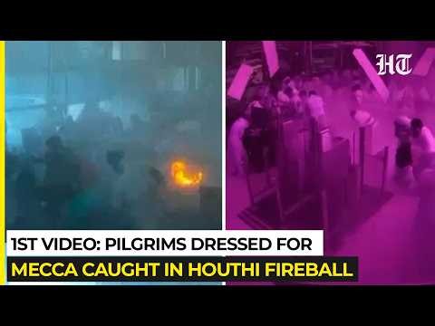 Houthi Attack: Ceiling Collapses on Travelers in White as Missile Turns Riyadh Airport Into Inferno