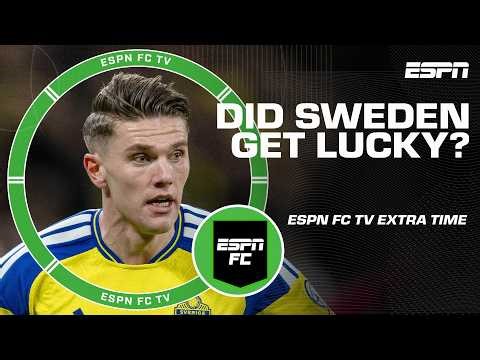Has there been a luckier team to qualify for World Cup than Sweden? | ESPN FC Extra Time