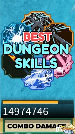 Dungeon best SKILLS [CODES] | Shindo Life
