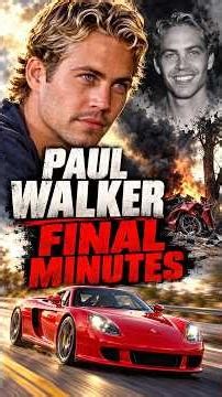 What really happened in the final minutes of Paul Walker's life? #truestory #reallifestory