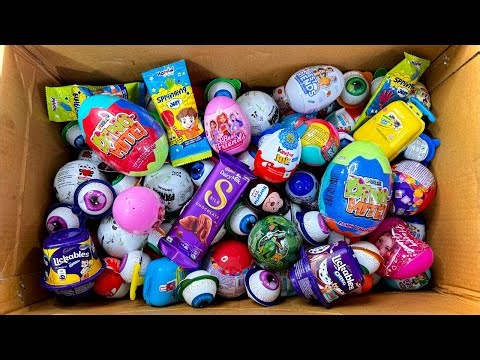 Box Of 🎁 Surprise Candies With Free Gifts 🎁 Unboxing | 😃 Kinder Joy Opening | ASMR