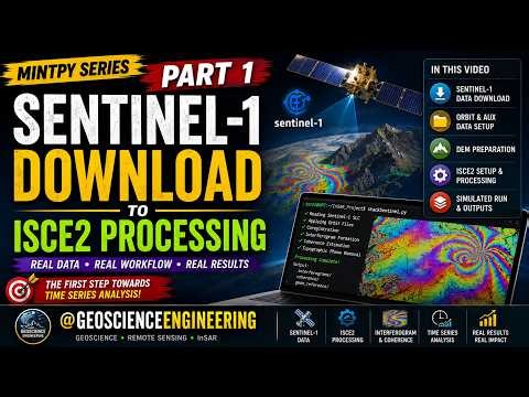 MINTPY FULL PROCESSING PART-1 #geoscienceengineering #landslide #mintpy