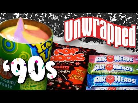 '90s Nostalgia: After School Treats! 💚📓 Unwrapped (Throwback) | Food Network