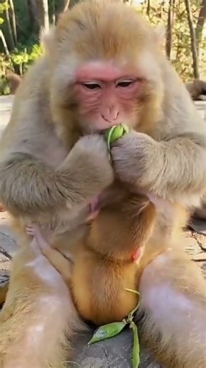 Sick female monkey,?