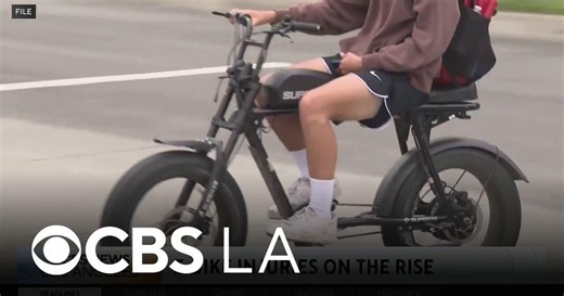 Doctor discusses youth e-bike safety
