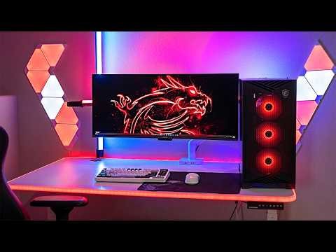 I Built a MAXED Out Gaming Setup! (MSI Edition)