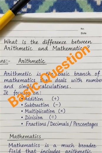 Basic Question. #learnmath #mathematics #basicmath #arithmetic