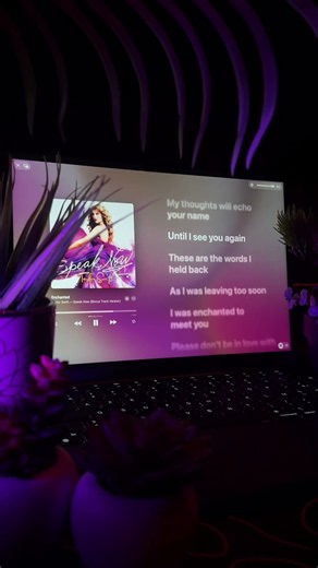 Taylor Swift - Enchanted #taylor #enchanted #creator #lyric #lyrics_video