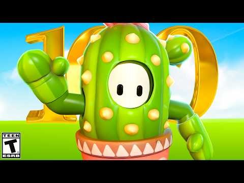 Fall Guys CELEBRATING @TreeWorls 100 Subscribers With GREEN Skins!