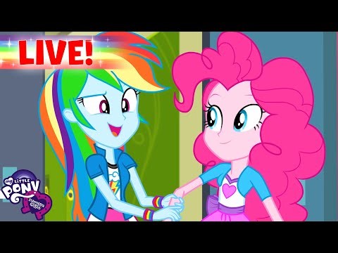 🔴 Equestria Girls LIVE 🔮 ALL MOVIES MARATHON 🎥 Full Movies Children's Cartoon | MLP EG