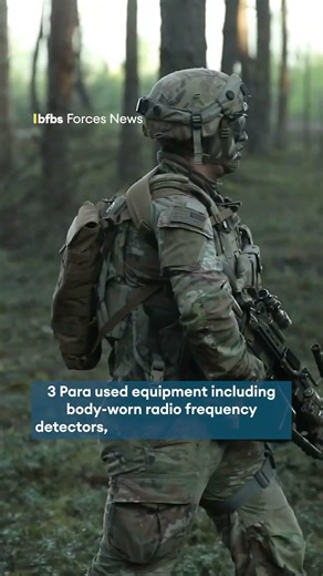 3 Para mix it up with US Second Dragoons in Lithuania🪖