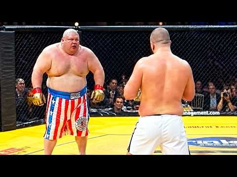 Eric “Butterbean” Esch (USA) vs Rob Broughton (England) | KNOCKOUT, MMA fight HD