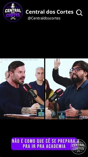 Só Não Tem Shape Quem Não Tem Disciplina! 💪 | Corte de Podcast