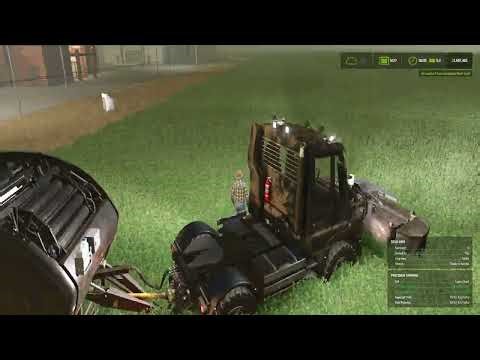 Trying out something to make the bails easier. FS25 US Flatlands Revamped.