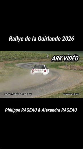 Philippe RAGEAU & Alexandra RAGEAU - Rallye de la Guirlande 2026