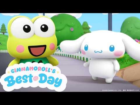 You Can Do It, Keroppi! First Day Jitters 🎒| Cinnamoroll's Best Day | Sanrio Kids
