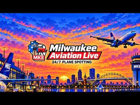 Milwaukee Mitchell International Airport LIVE 24/7 • Milwaukee, Wisconsin