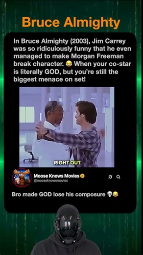 Jim Carrey Made GOD Break Character 😂 | Bruce Almighty