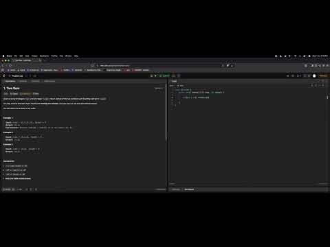 Two sum brute force method