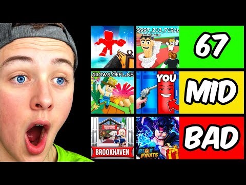 Playing the Best ROBLOX GAMES of 2025!