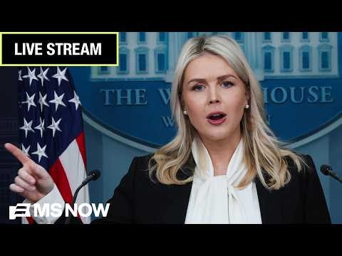 LIVE: White House Press Secretary Karoline Leavitt holds briefing