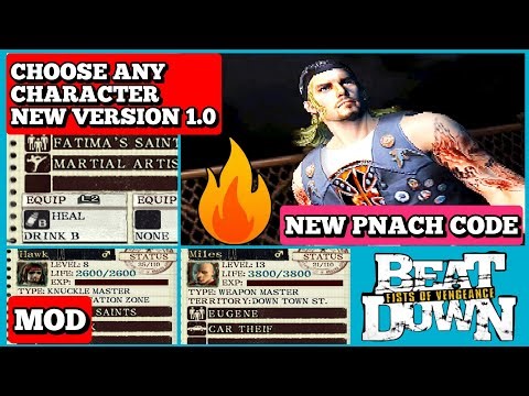 Choose Any Character, Version 1.0 🔥 - Beat Down PS2 MOD
