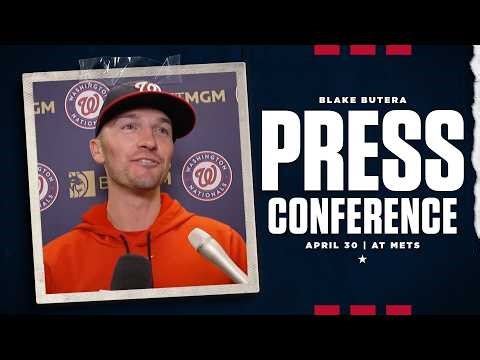 Blake Butera Press Conference | Nationals at Mets | April 30, 2026