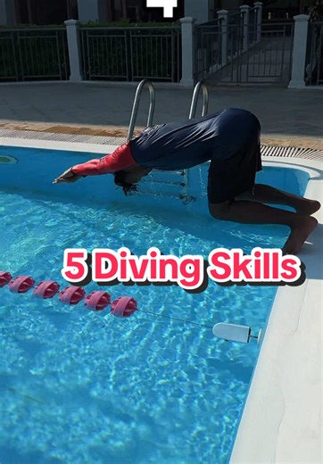 5 Steps to Build Your Diving Skills #aljontv #swimmingtips