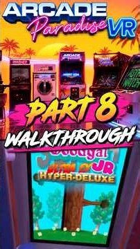 Arcade Paradise VR - Part 8 - Walkthrough on Meta Quest 3 #shorts
