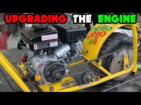 Installing Predator 79cc Engine on Novelty Mello Yello Mini Bike