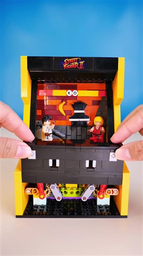 LEGO Street Fighter Arcade Machine Build