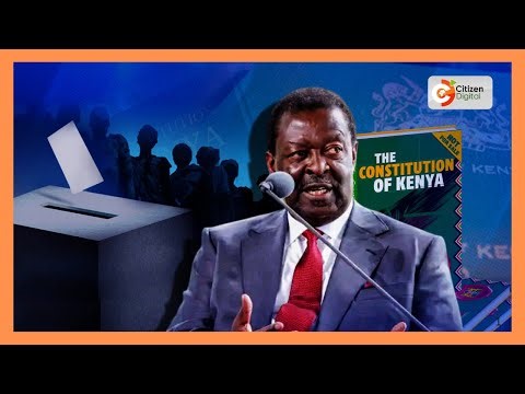 Prime CS Mudavadi makes case for 2027 referendum