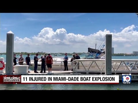 Boat explosion near Haulover Sandbar injures 11