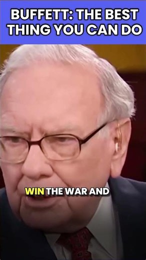 The Only Thing You Need To Know About Investing - Warren Buffett