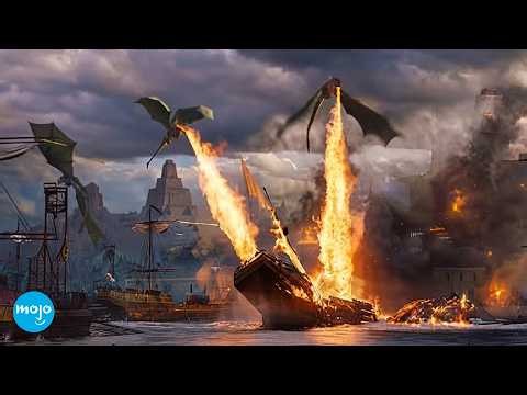 Top 10 Dragon Attacks in The Game of Thrones Universe