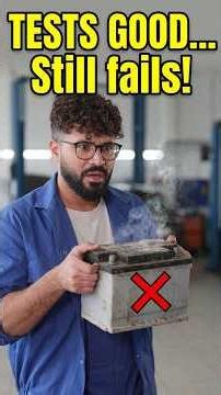 Why your battery passes the test but won't start your car #carrepair #maintenance #tips