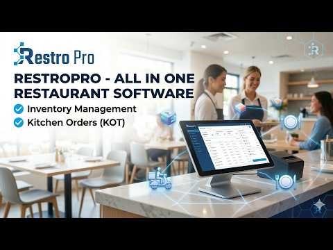 Restaurant Billing Software | POS, Table Management, Inventory & CRM | RestroPro