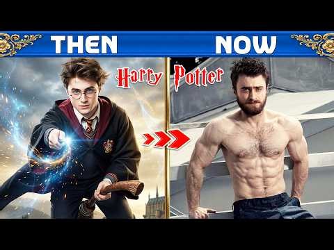HARRY POTTER Cast (2001-2011)🪄| Then and Now!