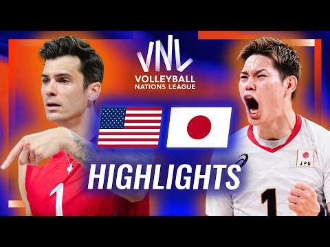 USA 🇺🇸 vs. Japan 🇯🇵 - Highlights | Week 2 | Men's VNL 2026