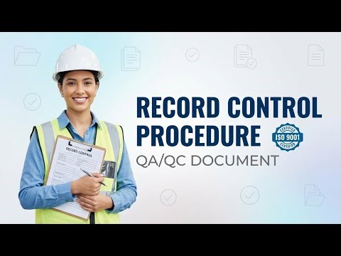 Record Control Procedure Explained | QA/QC Documents | Construction Quality | INTACT KNOWLEDGE