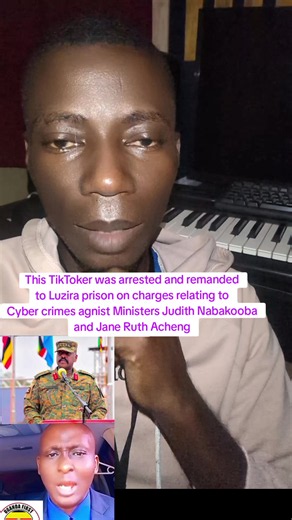 TikToker arrested and remanded to Luzira prison over cybercrime charges