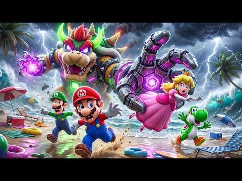 Mario Rescues Princess Peach from the Deep Ocean Prison! 🌊👑 Epic Underwater Adventure