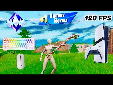 Fortnite Unreal Ranked Reload On PS5 Pro | Keyboard & Mouse Gameplay | 120 FPS | 4K