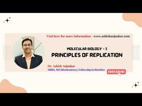 Molecular Biology - 3 - Principles of Replication