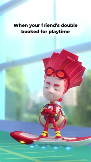 When your friend’s double booked for playtime #thefixies #animation #cartoon #kidscartoon