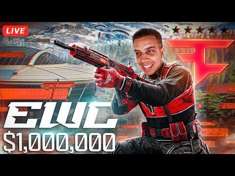 🔴 LIVE - $1,000,000 WARZONE ESPORTS WORLD CUP TOURNAMENT (DAY 1) | TEAM FAZE