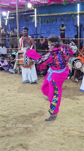 60 வயதிலும் கரகாட்டத்தில் கலக்கும் ஆரோக்கியம் ஆட்டம் 😱😍👌 Arokiyam comedy dance #shorts #india #viral