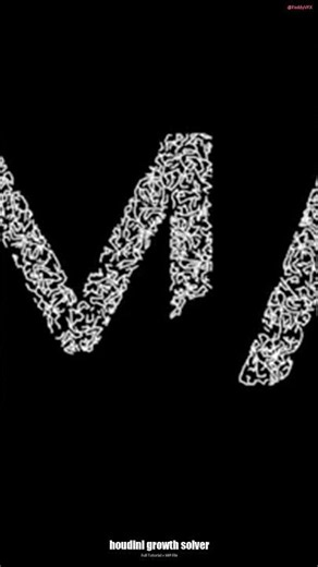houdini growth solver #Shorts